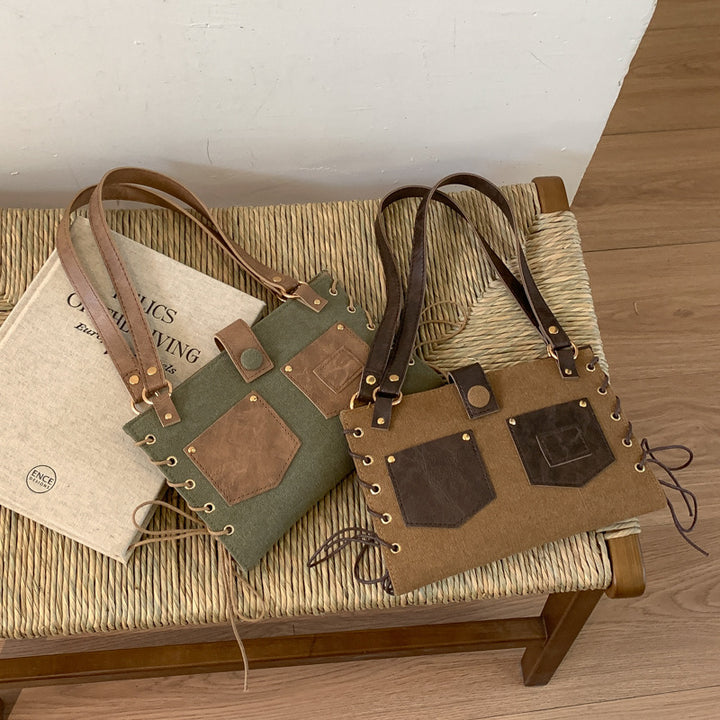 WoElegantly Structured Utility Tote Bag Bowlift