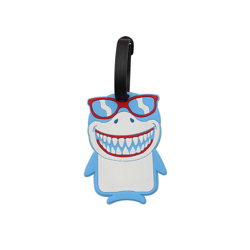 Unisex luggage tag in cute penguin design Bowlift