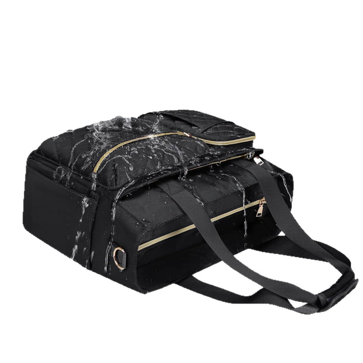 Padded Multi-functional Handbag with Organizer Bowlift