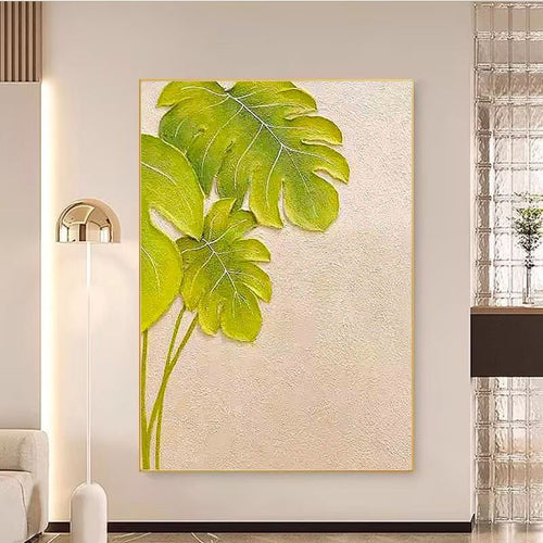 Textured Botanical Wall Art