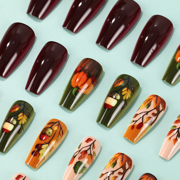 Creative Art Nails in Autumn Design Bowlift