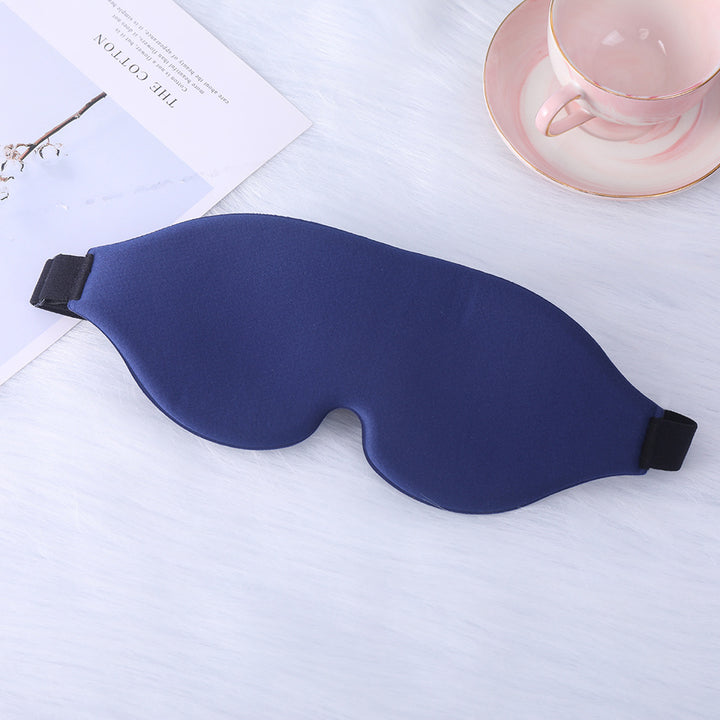 Unisex nan ergonomic 3D sleep mask with contoured eye cavities and adjustable comfort band Bowlift