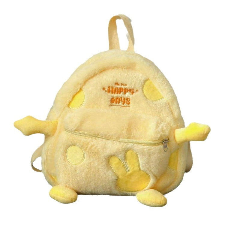 Plush backpack with cheerful design Bowlift