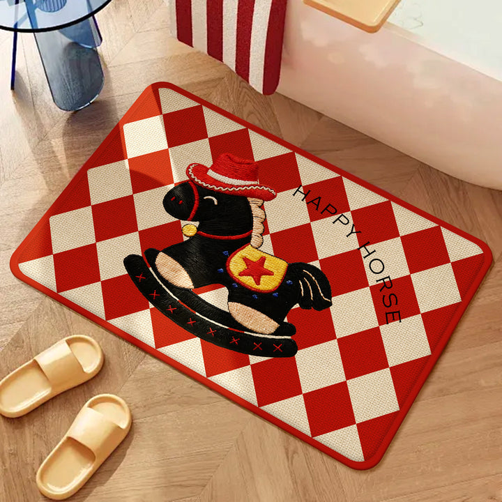 Playful Dog-Themed Bath Mat 1786546445