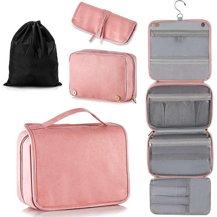 Cosmetic Organizer with Removable Carry Handle Bowlift