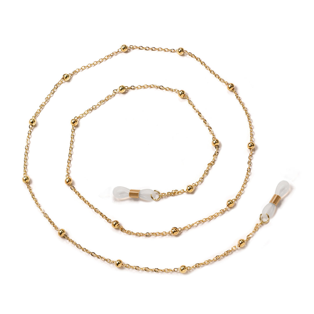 Luxury Gold-Plated Eyewear Chain Bowlift