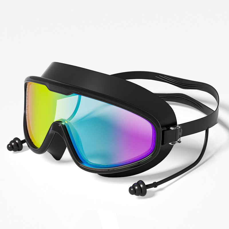 Swim Goggles with Integrated Headphones Bowlift