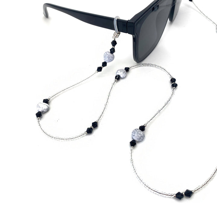 Decorative Beaded Eyewear Retainer Bowlift