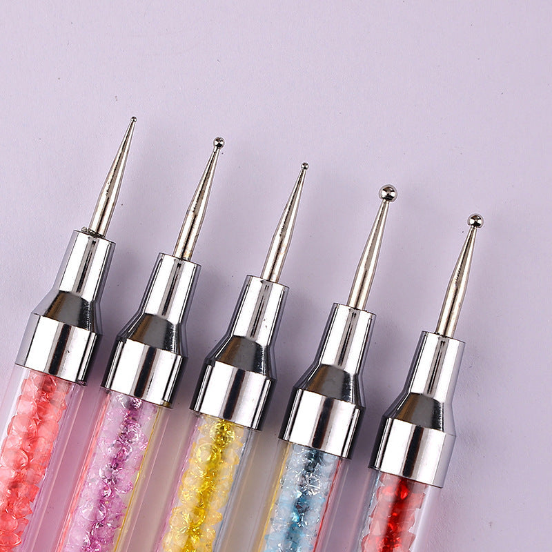 Stylish Nail Art Dotting Tools Bowlift