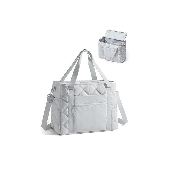 Insulated cooler bag with multiple compartments Bowlift