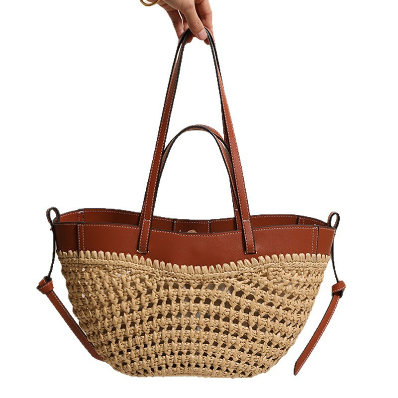 Handmade straw bag Bowlift