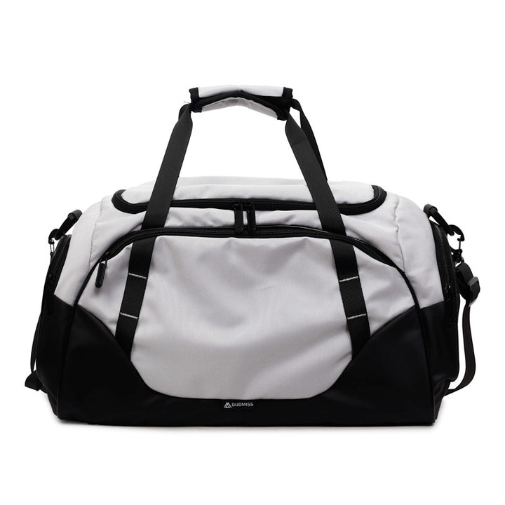 Sporty Weekend Duffel Bag with Multifunctional Compartments Bowlift