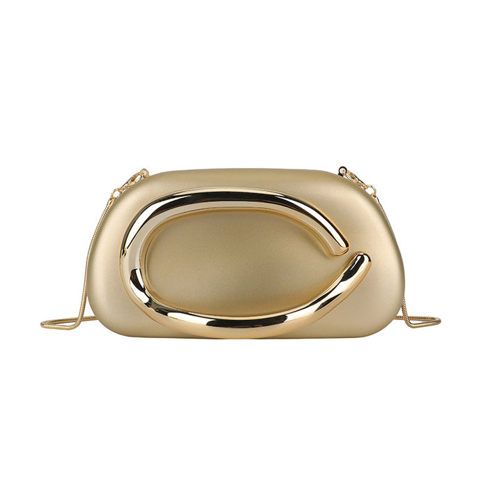 Chic Sculpted Crossbody Handbag Bowlift