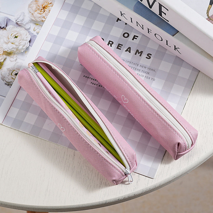 Charming Zip-Up Pencil Case Bowlift
