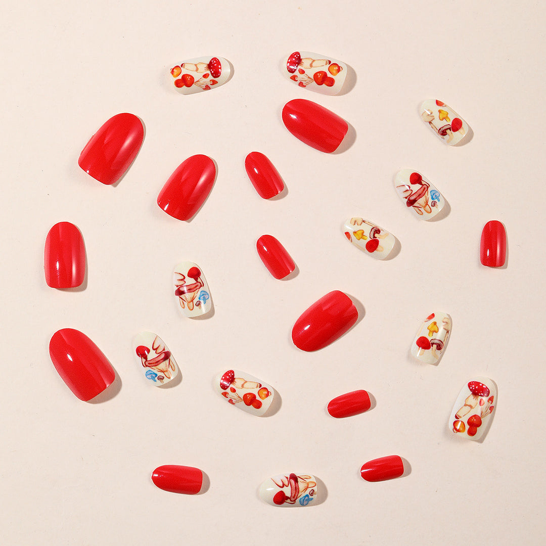 Expressive Food-Themed Nail Art Extensions Bowlift