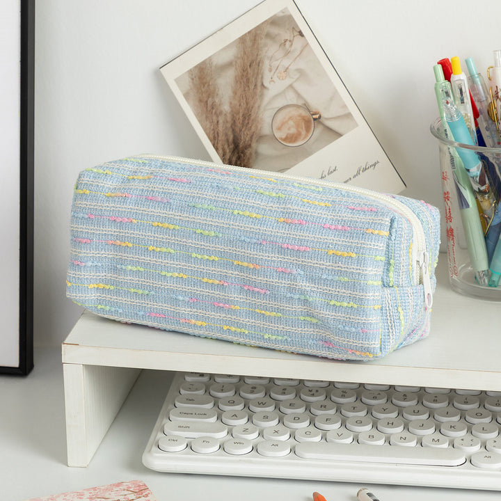 Stylish Textured Pencil Case Bowlift