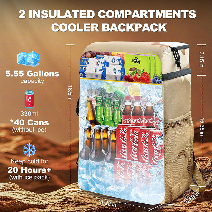 Multifunctional Insulated Backpack Bowlift