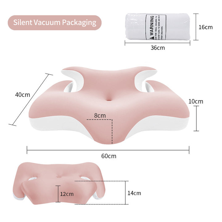 Ergonomic Neck And Shoulder Sleep Pillow With Cooling Gel Surface Bowlift
