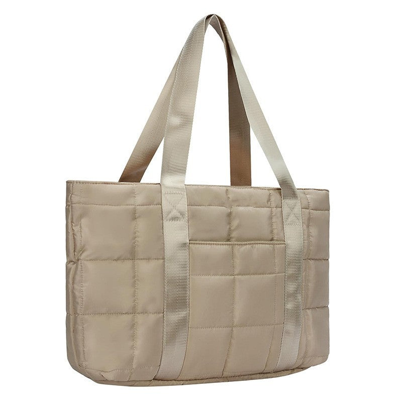 Urban Quilted Tote Bag Bowlift
