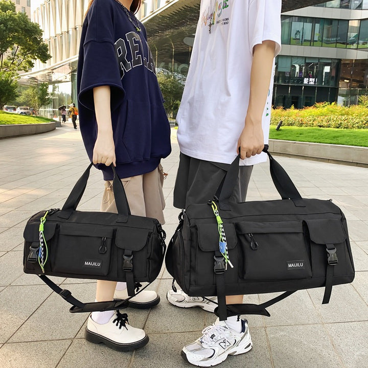 Versatile Multi-Pocket Sports Duffel Bag Bowlift