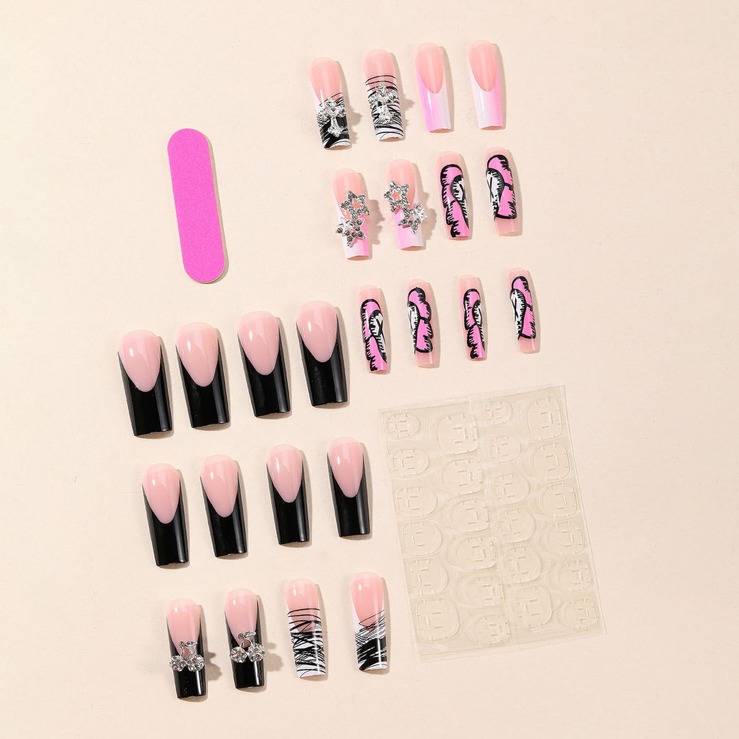 Decorative Statement Nail Art Extensions Bowlift