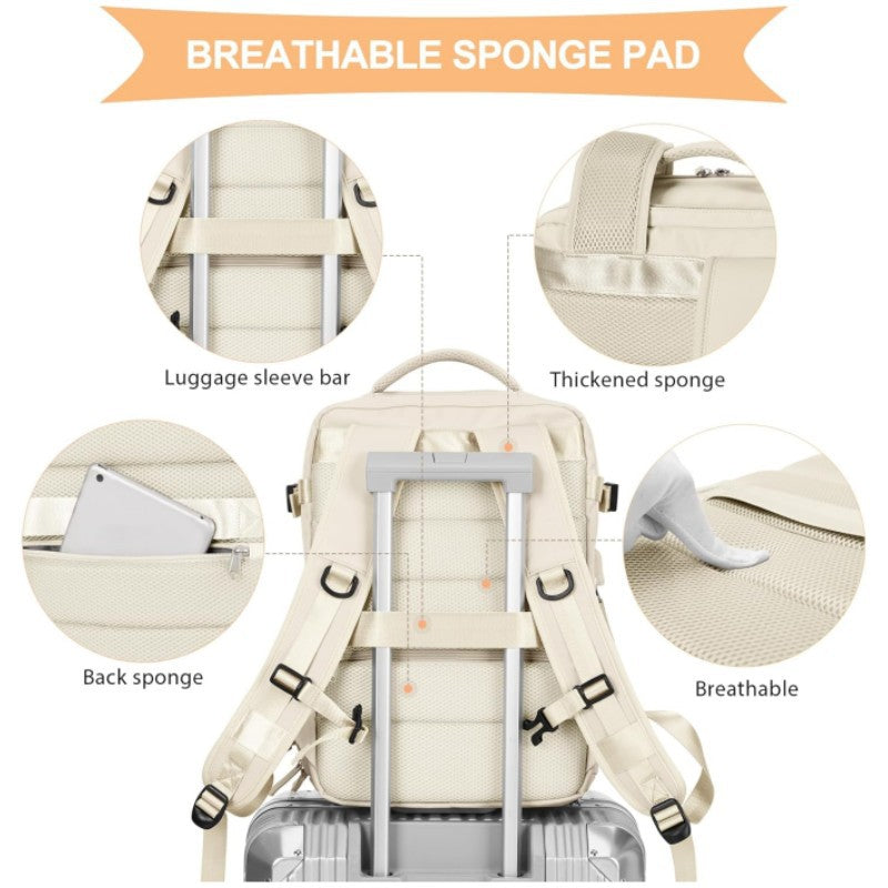 Multi-Compartment Adventure Backpack Bowlift