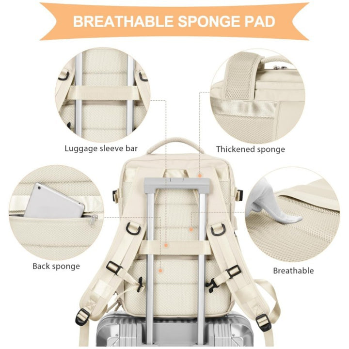 Multi-Compartment Adventure Backpack Bowlift