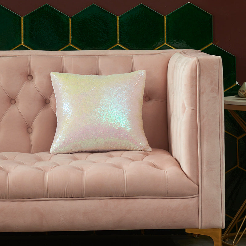 Sparkling Sequin Decorative Pillow
