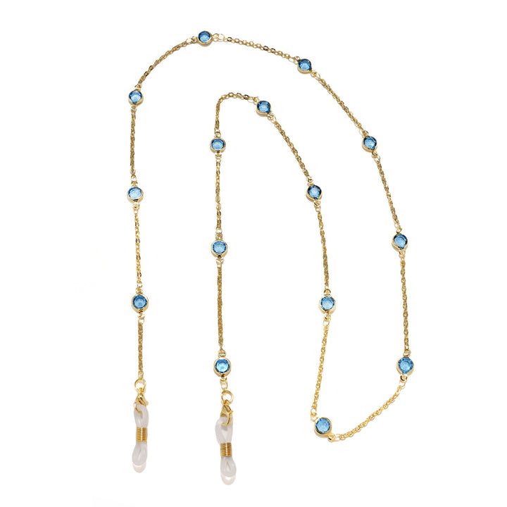 Gemstone-Studded Eyewear Holder Bowlift