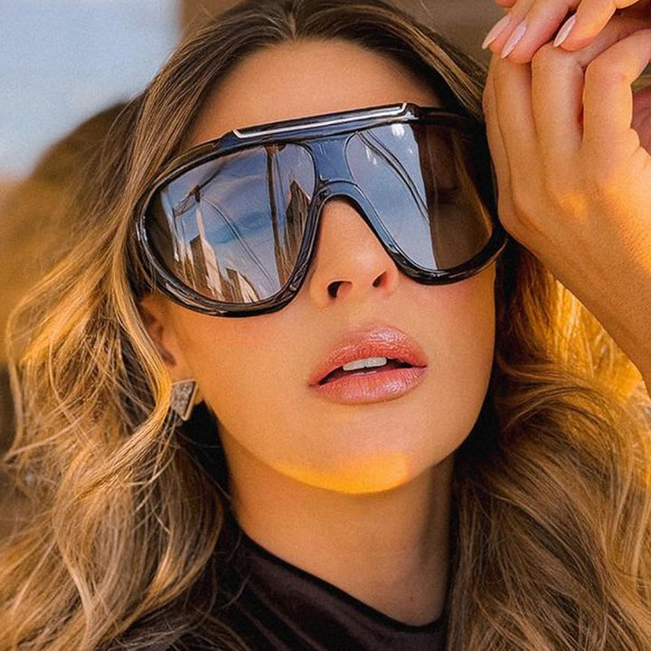 Ladies futuristic protectors sunglasses Bowlift