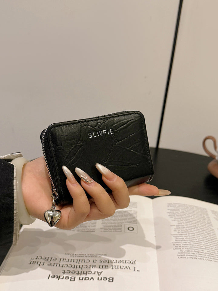 Compact Zippered Card Holder