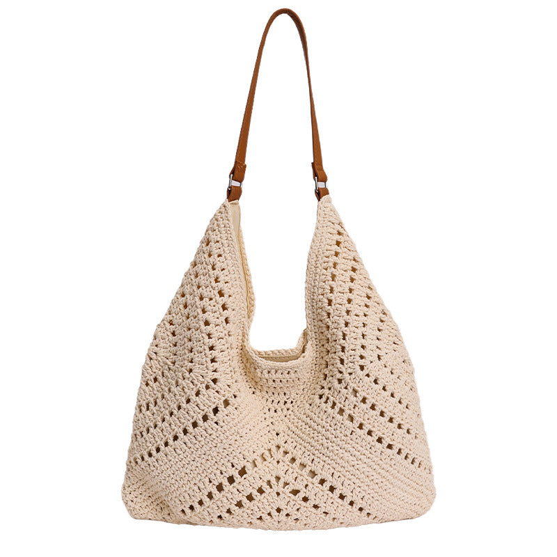 Handmade chunky knit bag Bowlift