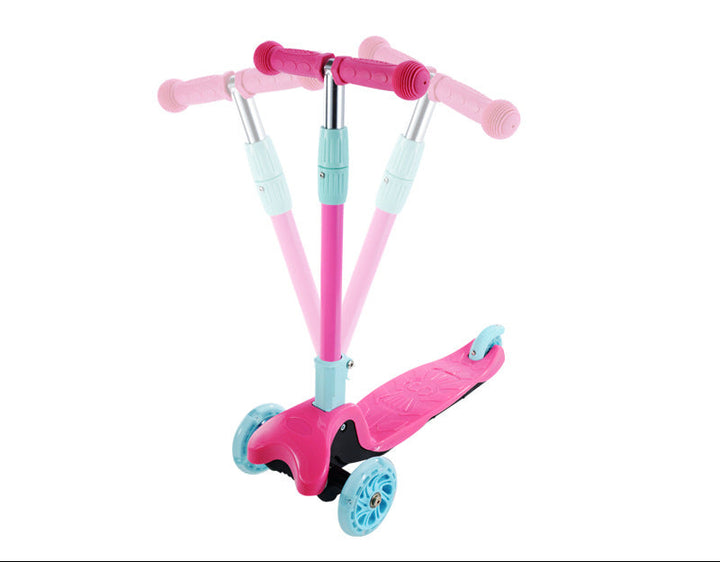 Smooth-Riding Three-Wheel Kickboard Scooter Bowlift