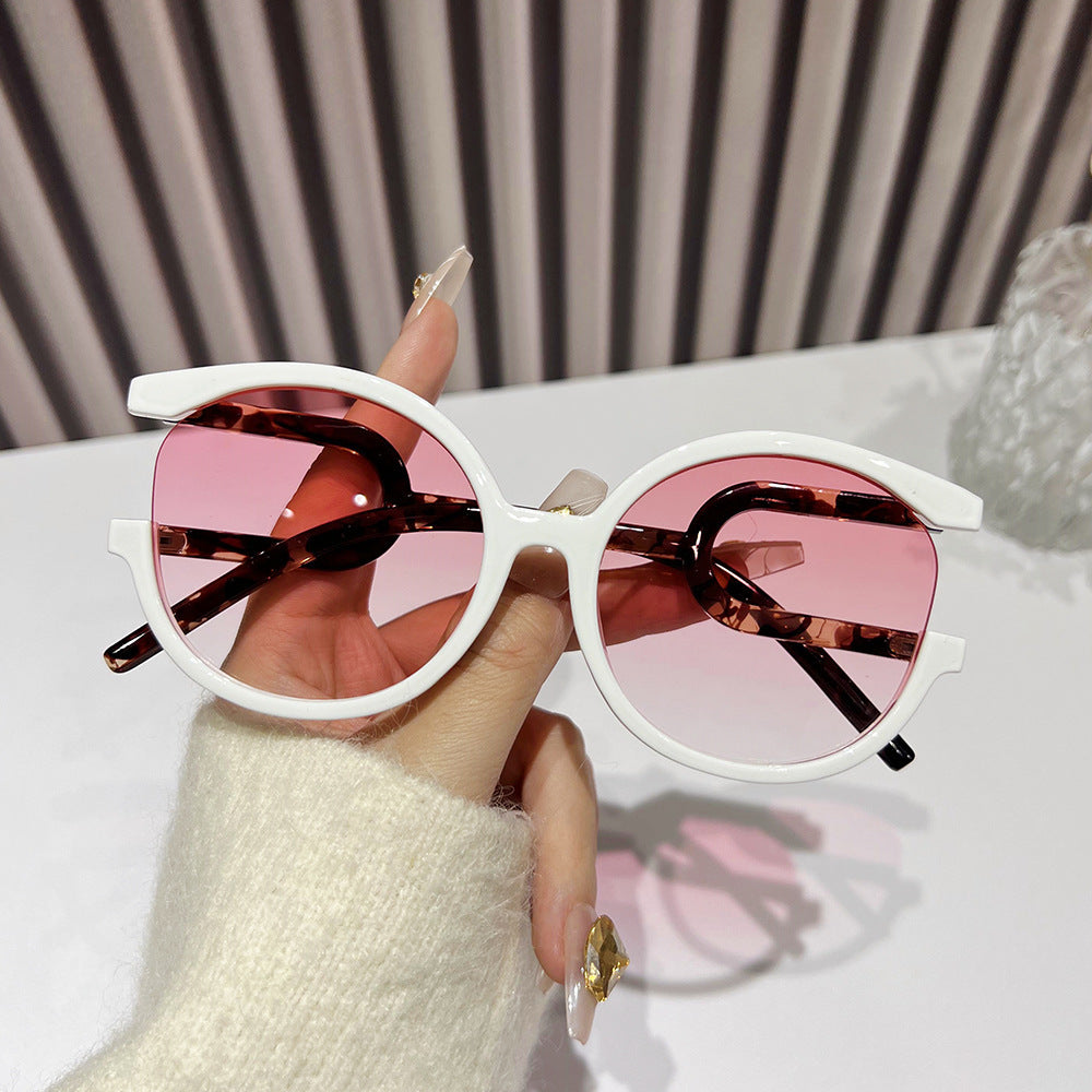 Avant-Garde Circular Frame Sunglasses Bowlift