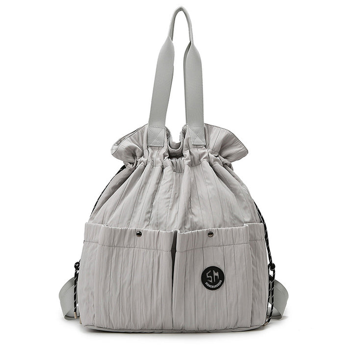 Leisure Tote Bag with Innovative Compartment Design Bowlift