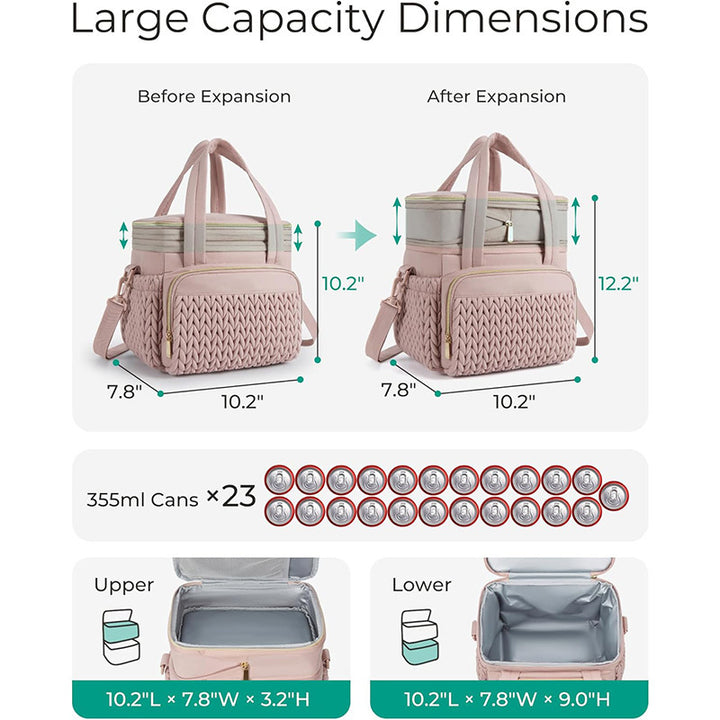Insulated and Stylish Picnic Bag Bowlift