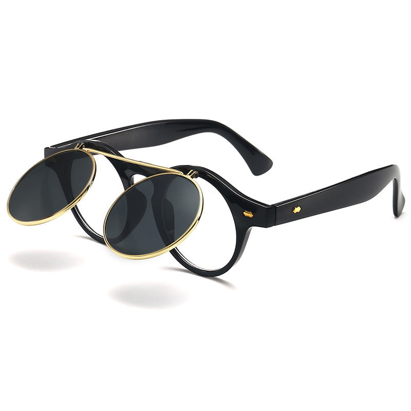 Women's elegant sunglasses with double frame Bowlift