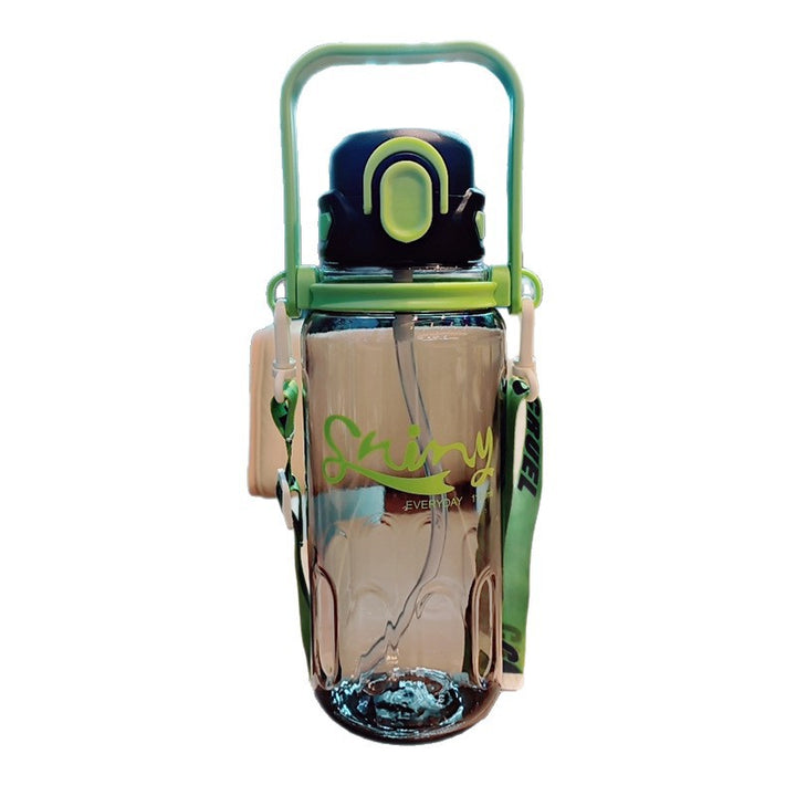 Ladies Ergonomic Water Bottle with Leak-Proof Lid Bowlift