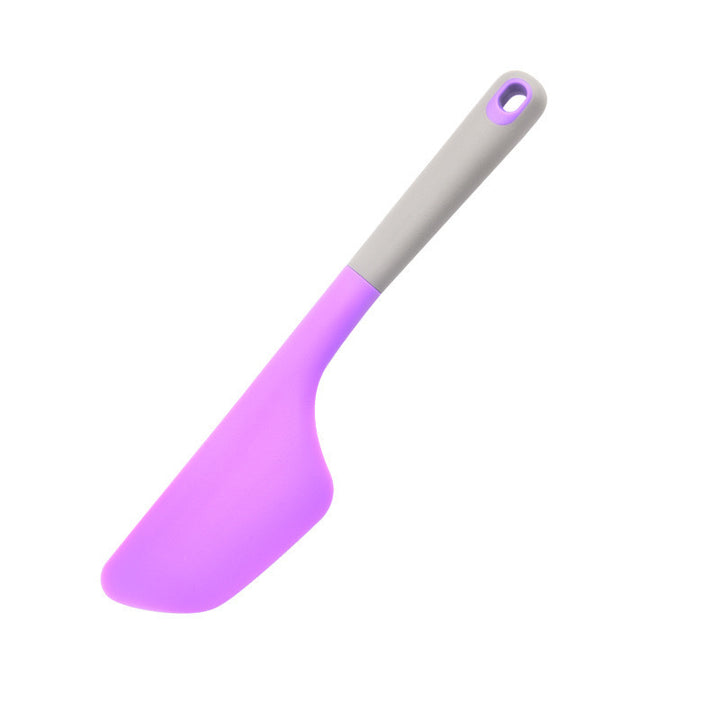 Angled silicone spatula with ergonomic non slip handle Bowlift