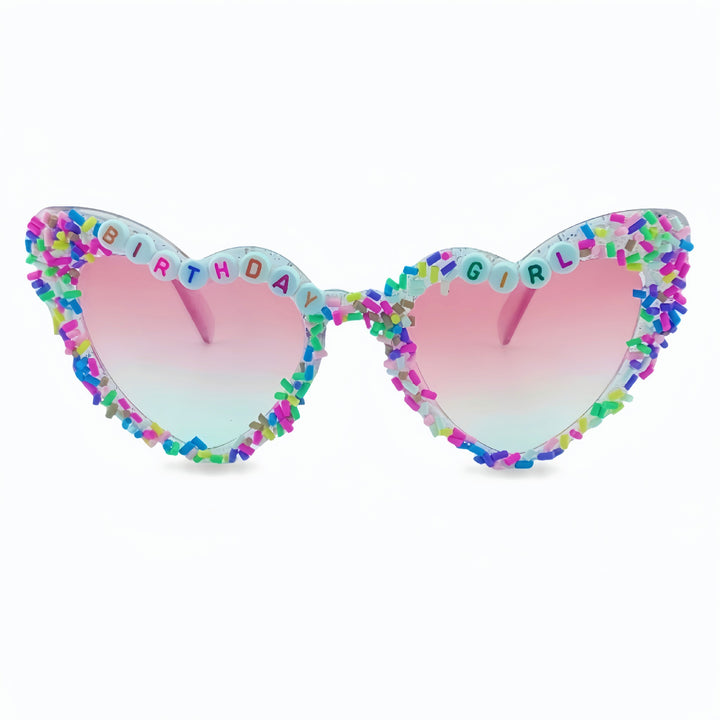 Decorative Heart-Shaped Sunglasses Bowlift