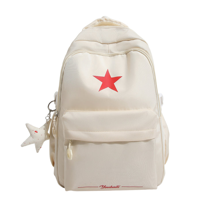 Casual Backpack with Stylish Star Design Bowlift