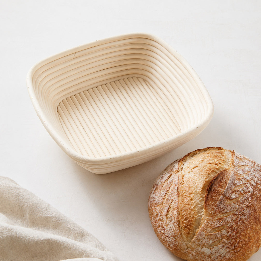 Artisan Crafted Round Bread Proofing Basket Bowlift