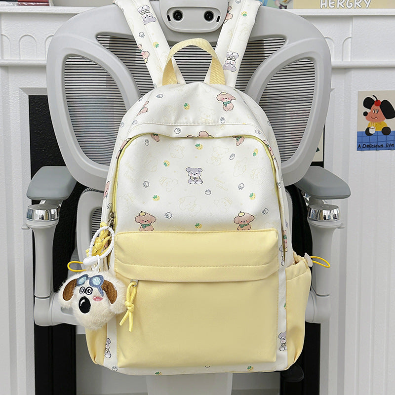 Cute Cartoon Print Backpack