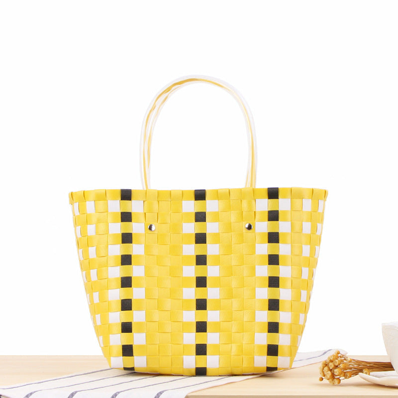 Shopping bag with Vibrant Weave Bowlift