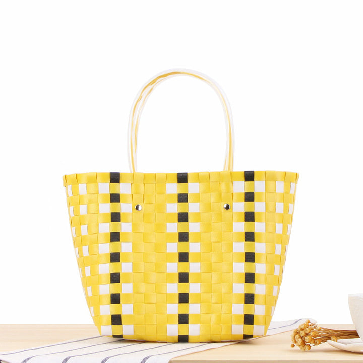 Shopping bag with Vibrant Weave Bowlift