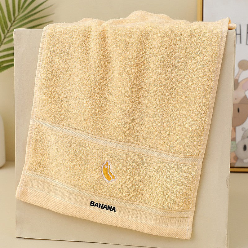 Ladies cotton towel with fresh pear motif Bowlift