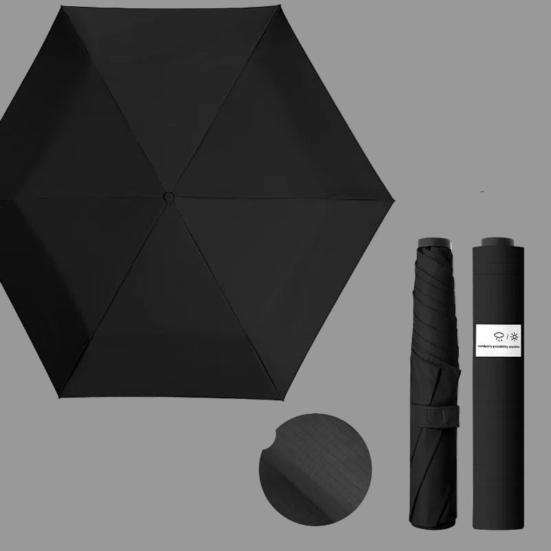 Women's Foldable Sun Protection Umbrella with Ultralight Design Bowlift