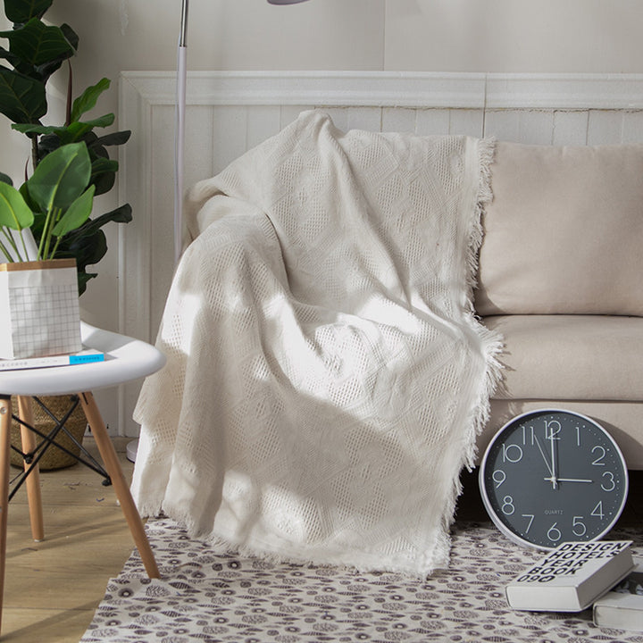 Cozy Woven Throw Blanket