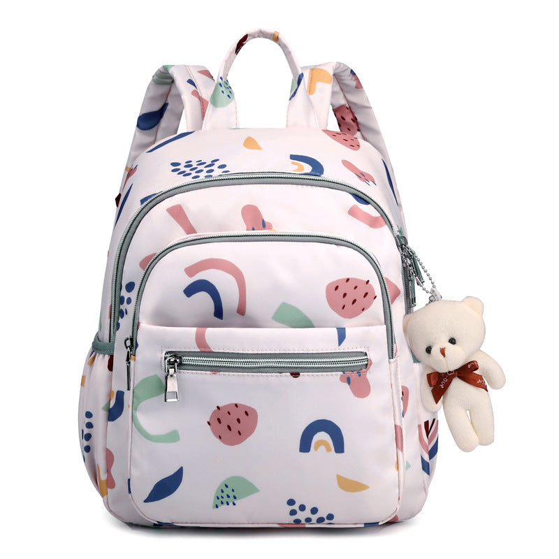 Playful Patterned Backpack Bowlift