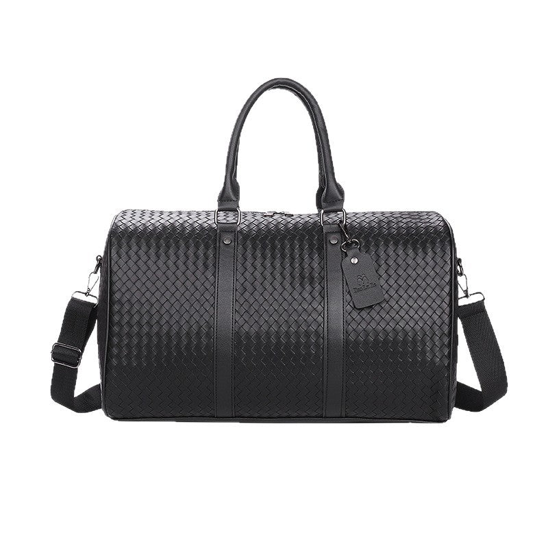 Stylish and Spacious Travel Bag in Elegant Woven Design Bowlift